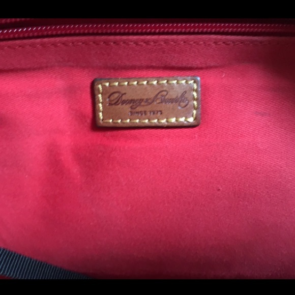 Dooney & Bourke Navy Nylon Shopper - Picture 7 of 9